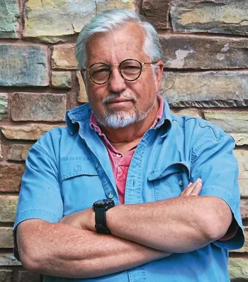 Portrait of author Dan Simmons